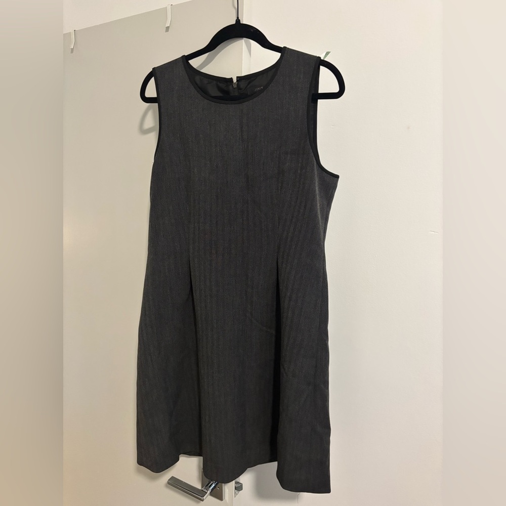 J. Crew Pleated Work Dress